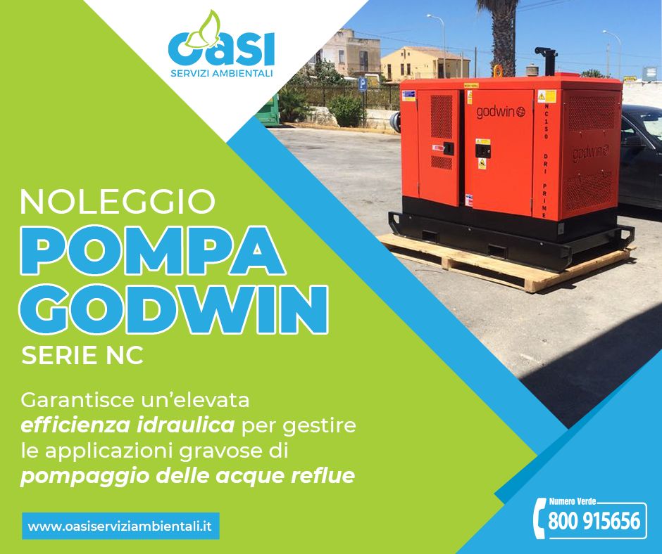 Noleggio Pompa Godwin serie NC